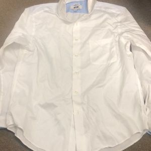 Joseph Abboud Button Up white shirt